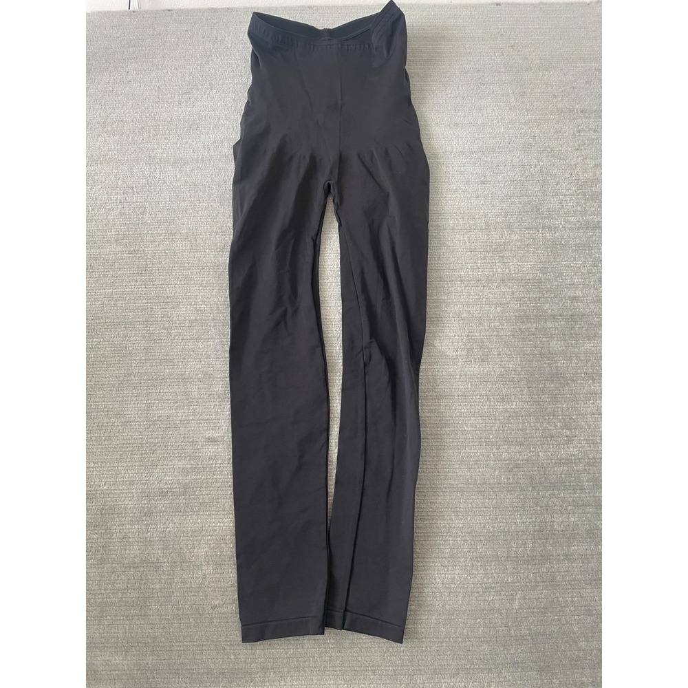 SPANX Assets Red Hot Label Black Shaping Maternity Leggings 1X